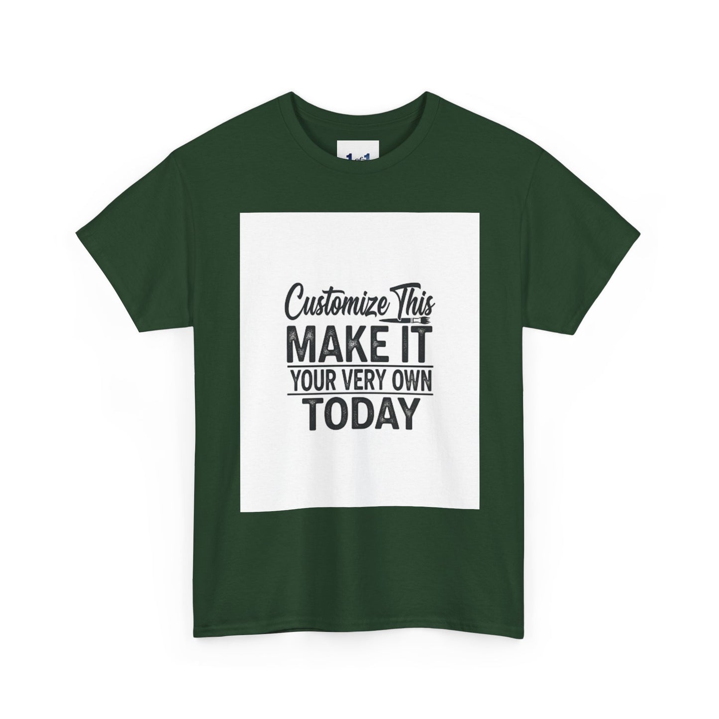 Customized Unisex Heavy Cotton Tee