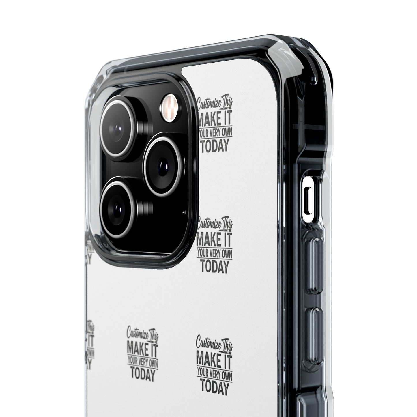 Customizable MagSafe Clear Impact Case for iPhone