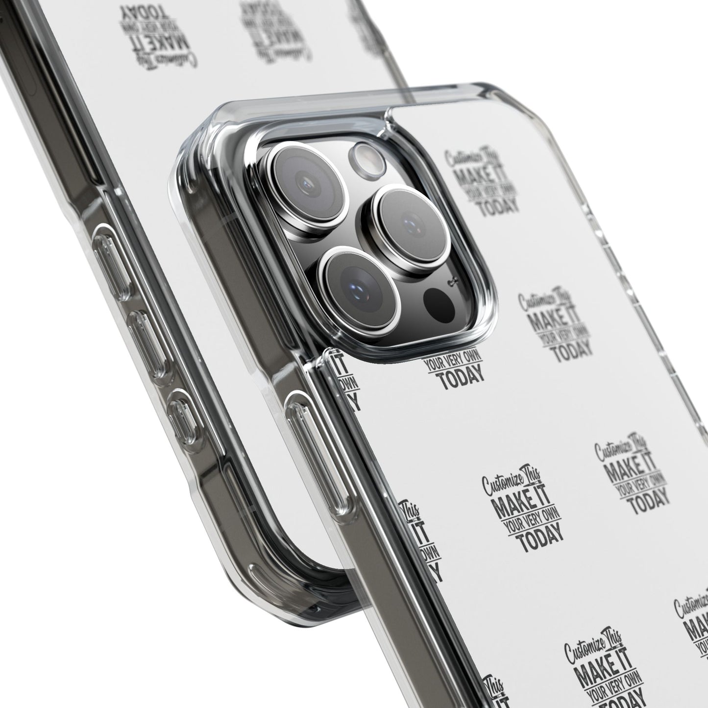 Customizable MagSafe Clear Impact Case for iPhone