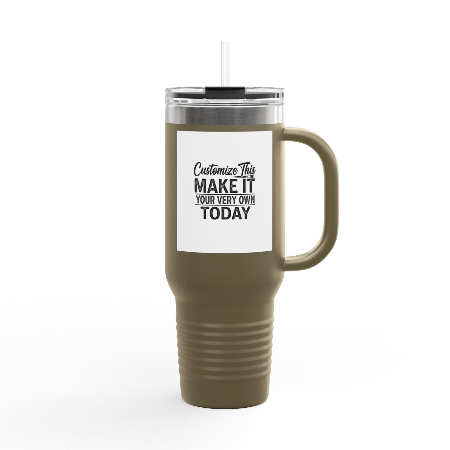 Customized Insulated Travel Mug, 40oz