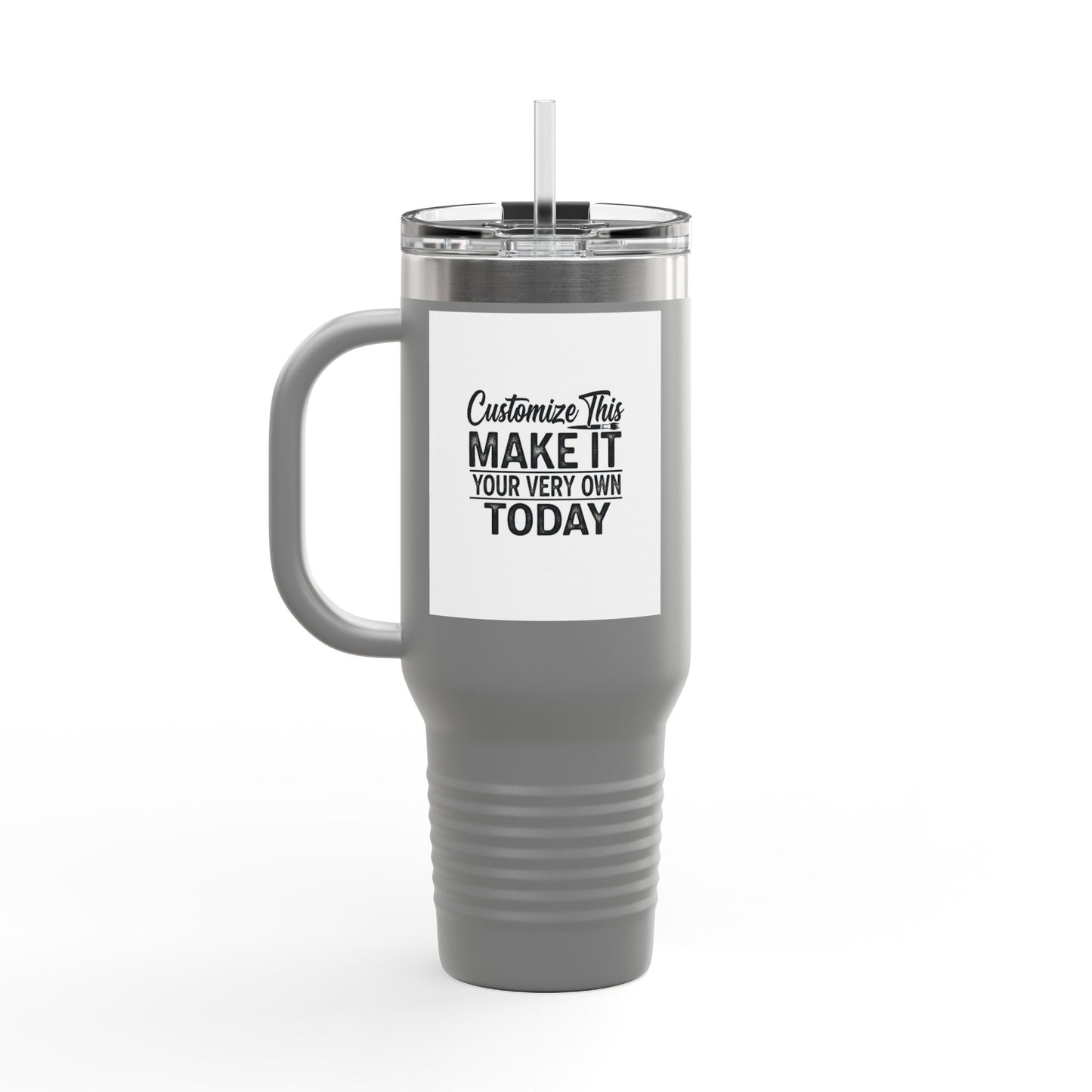 Customized Insulated Travel Mug, 40oz