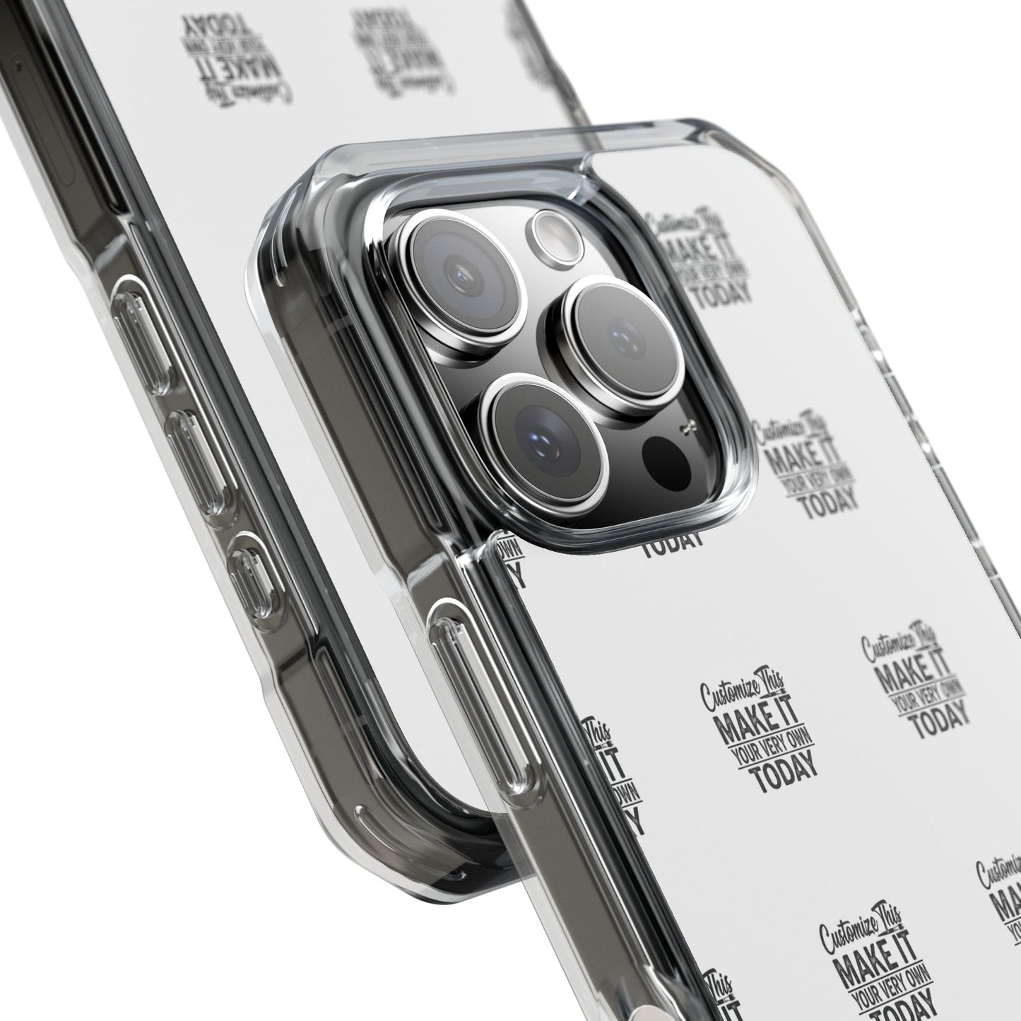 Customizable MagSafe Clear Impact Case for iPhone