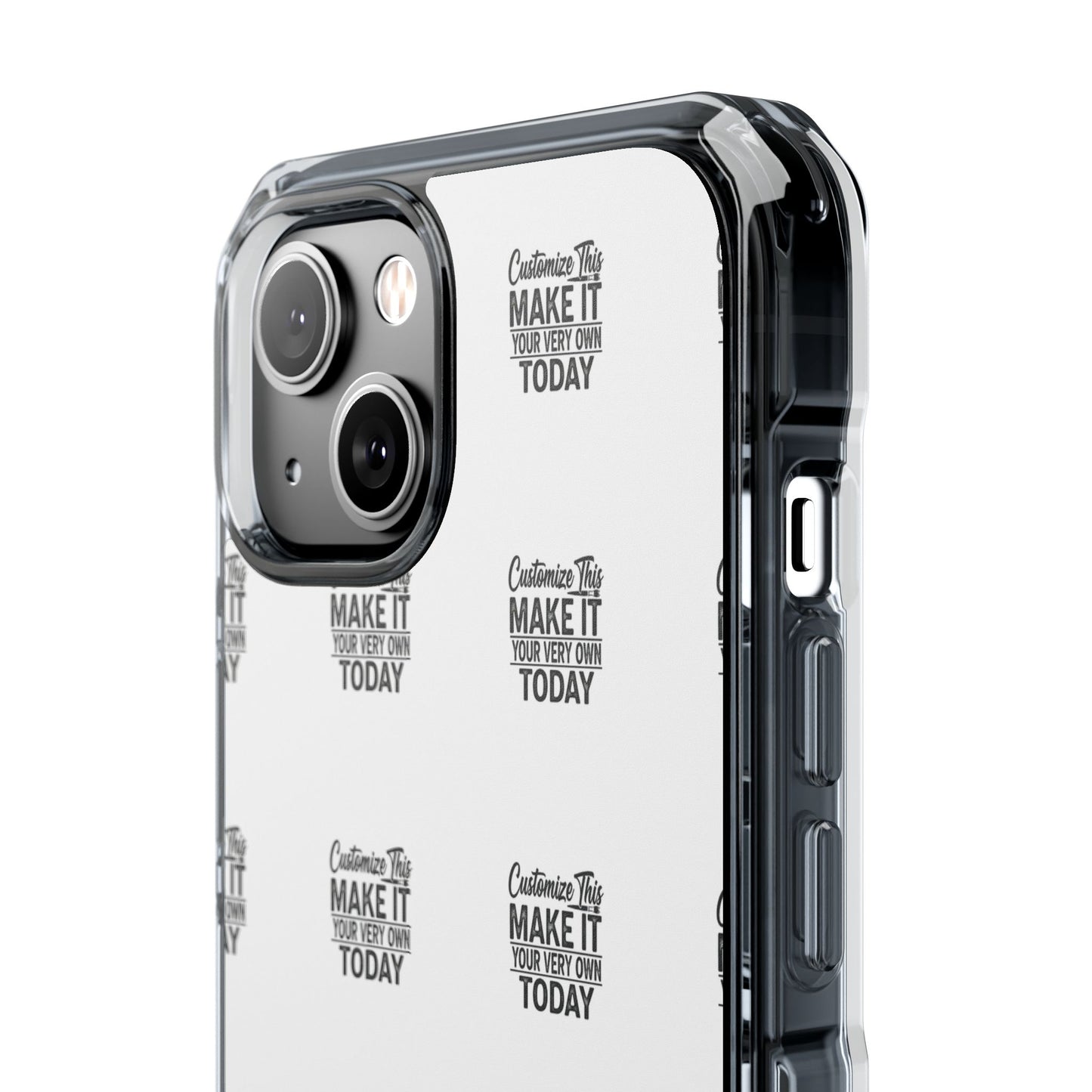 Customizable MagSafe Clear Impact Case for iPhone