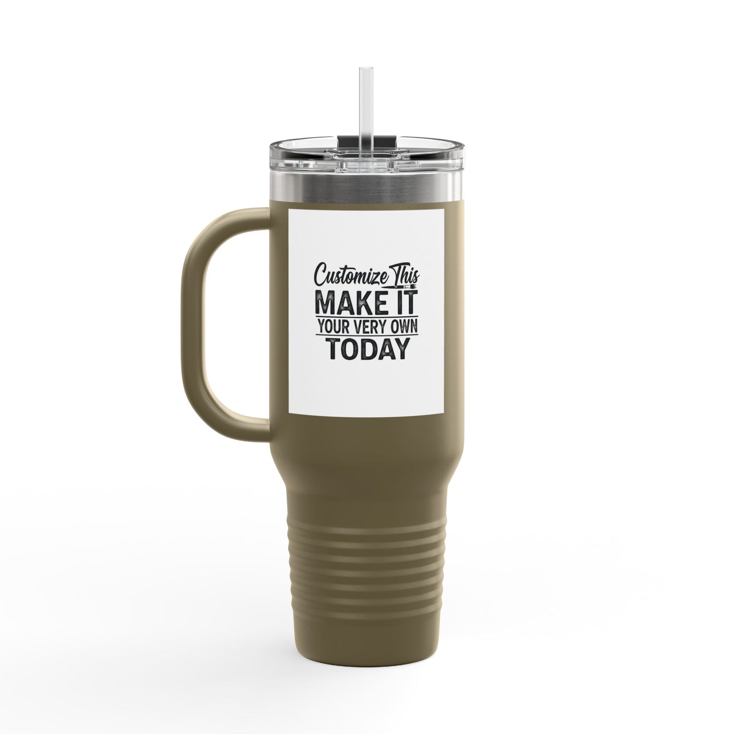 Customized Insulated Travel Mug, 40oz