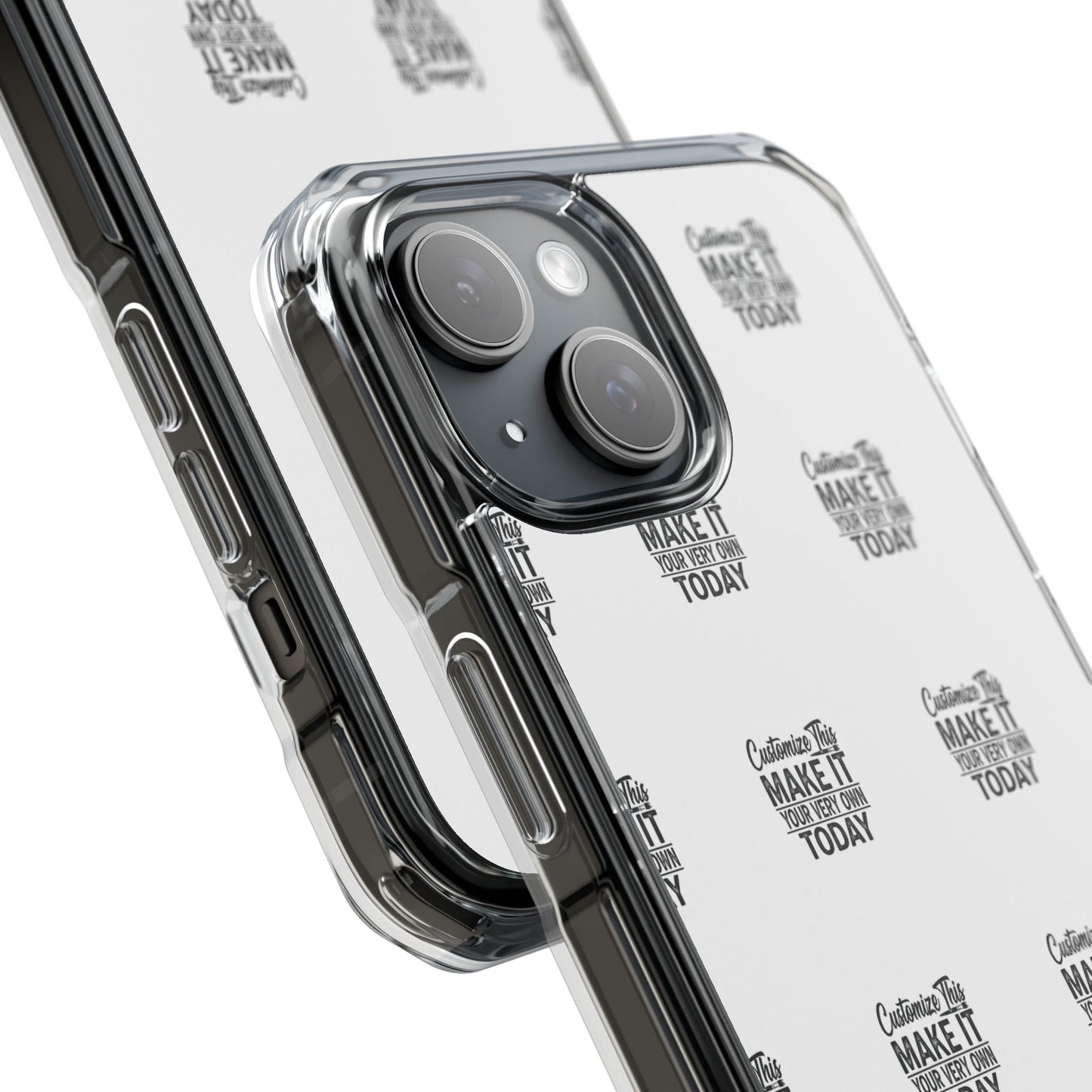 Customizable MagSafe Clear Impact Case for iPhone