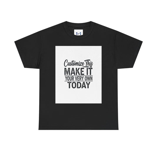 Customized Unisex Heavy Cotton Tee