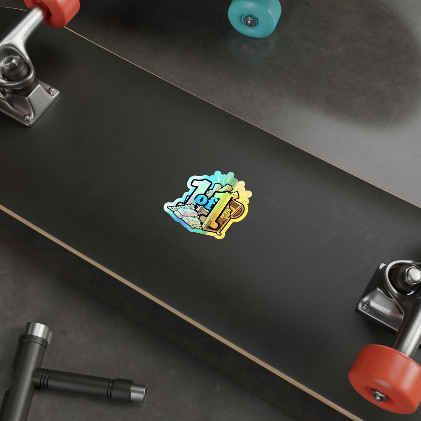 Holographic Die-cut Sticker