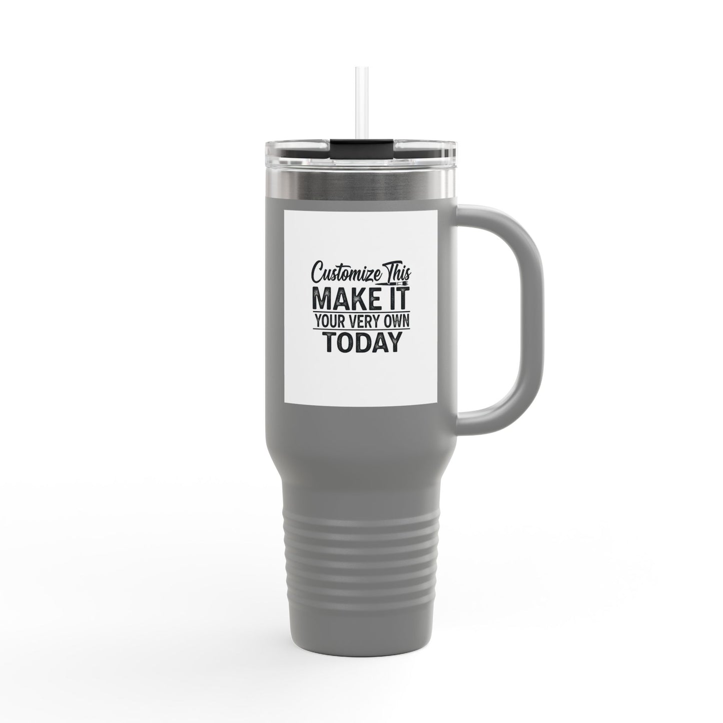 Customized Insulated Travel Mug, 40oz