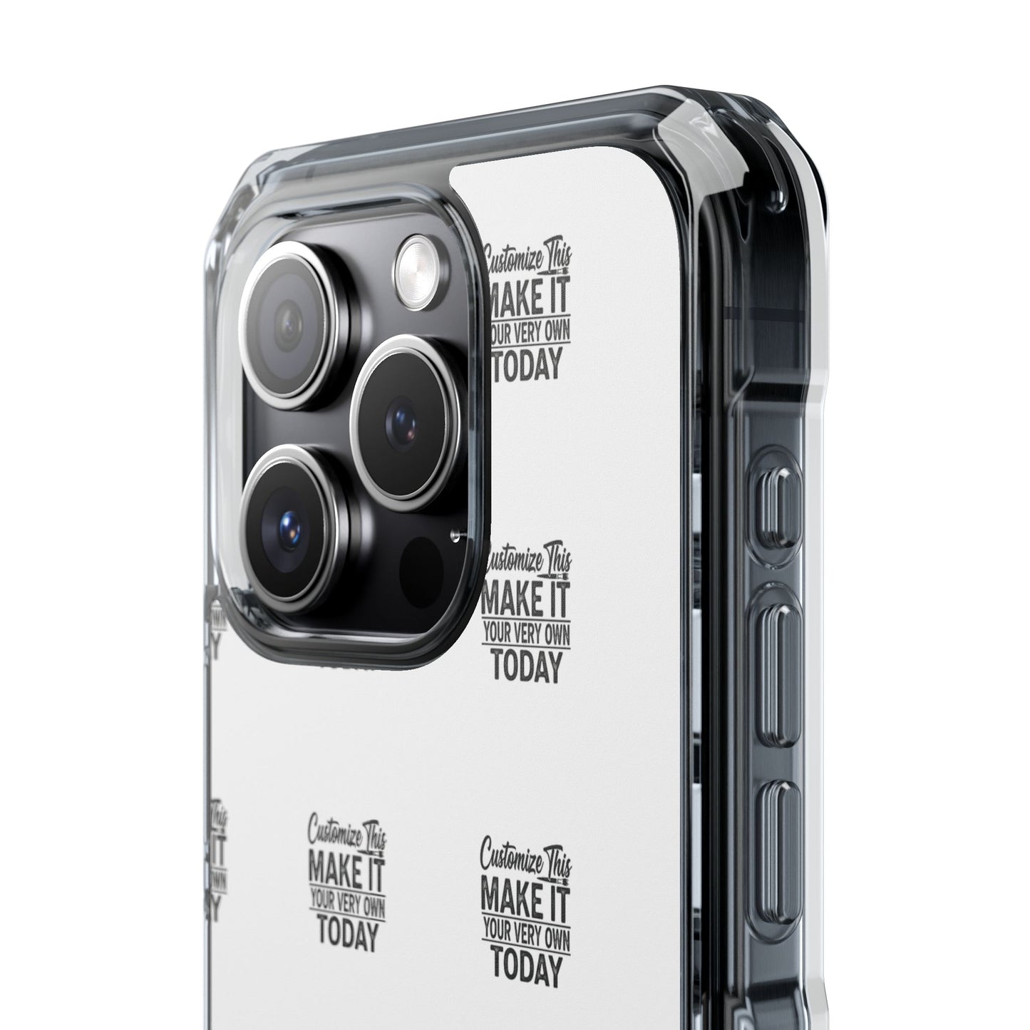 Customizable MagSafe Clear Impact Case for iPhone