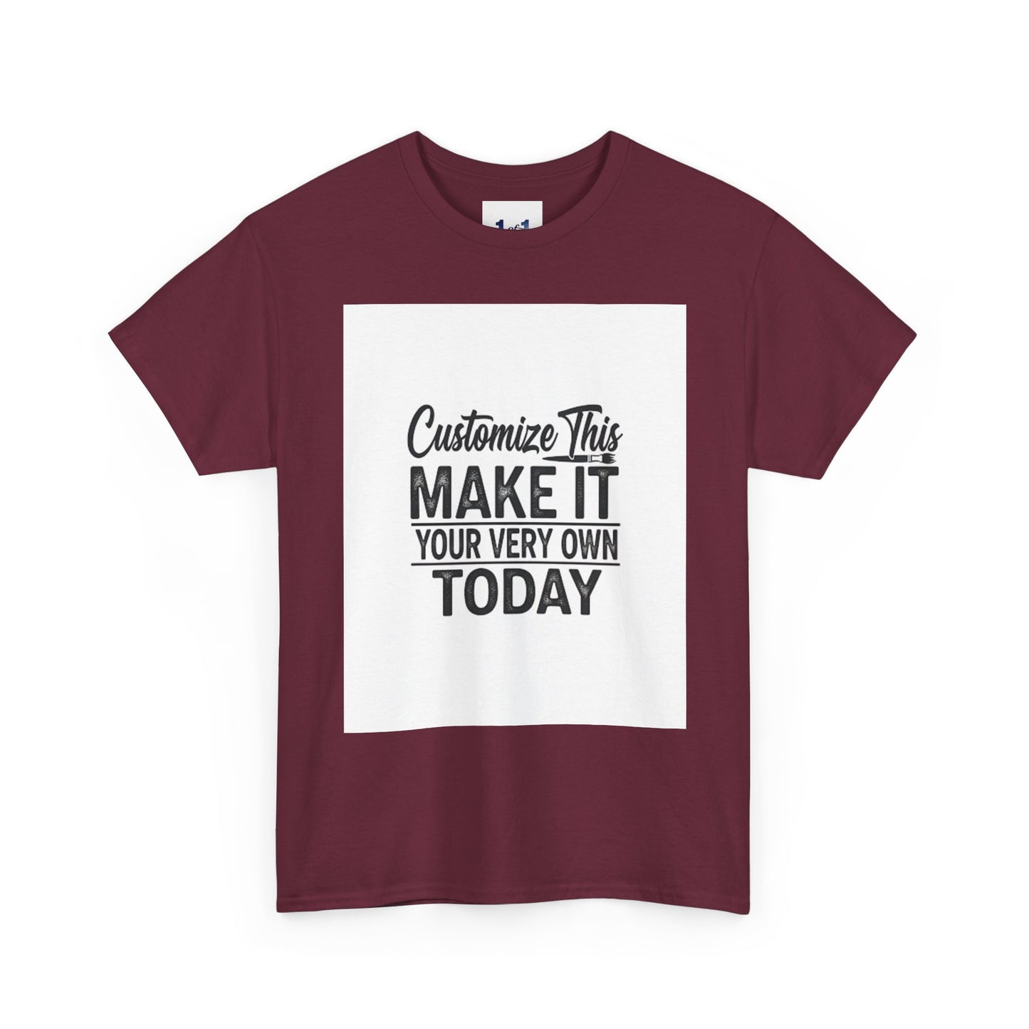 Customized Unisex Heavy Cotton Tee