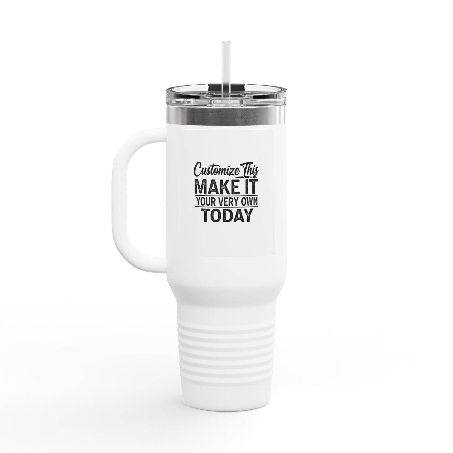 Customized Insulated Travel Mug, 40oz