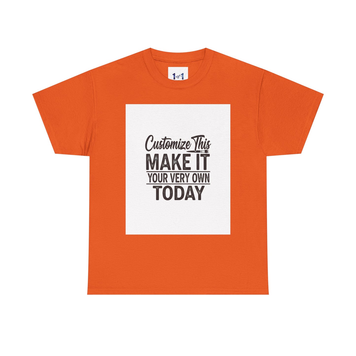 Customized Unisex Heavy Cotton Tee