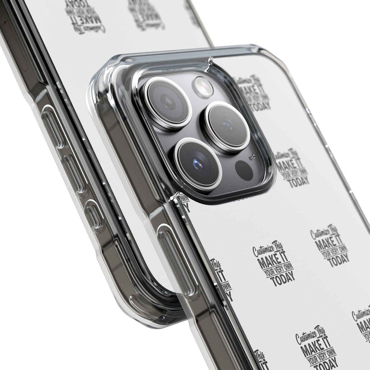 Customizable MagSafe Clear Impact Case for iPhone