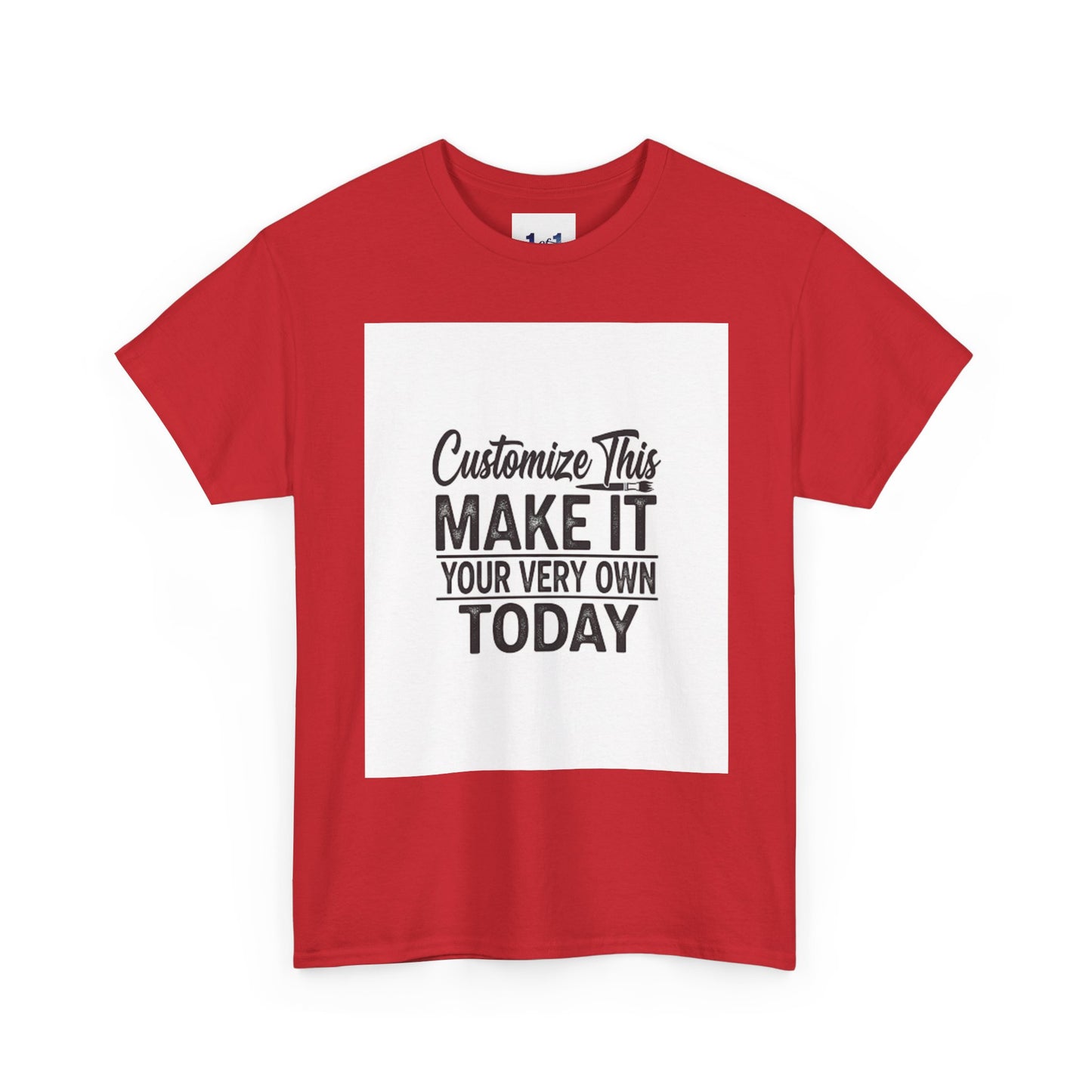 Customized Unisex Heavy Cotton Tee