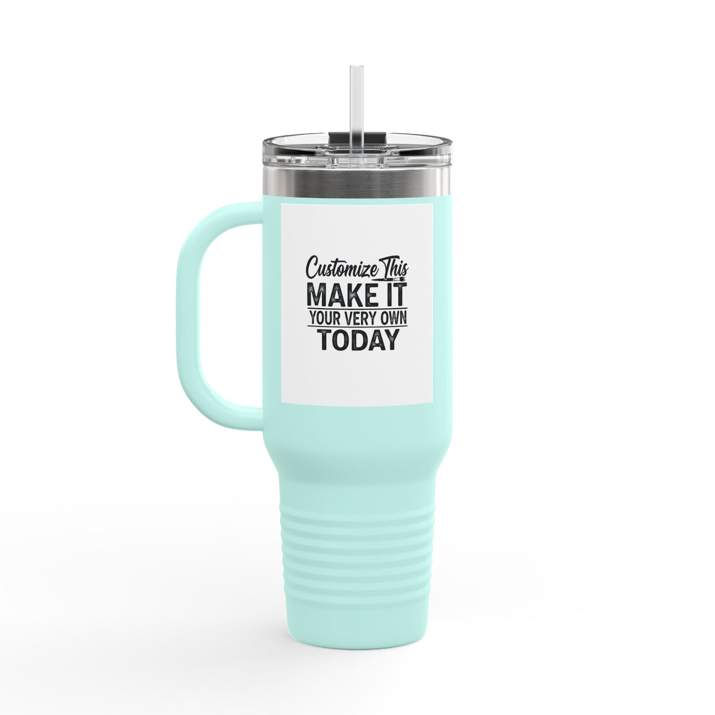 Customized Insulated Travel Mug, 40oz