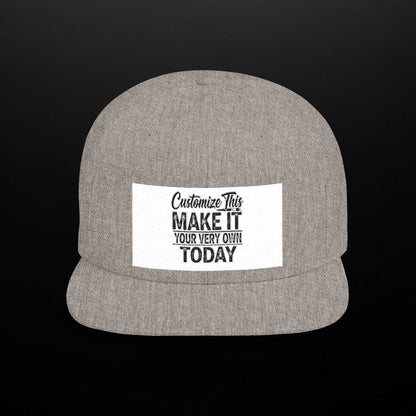 Customized Flat Bill Snapback