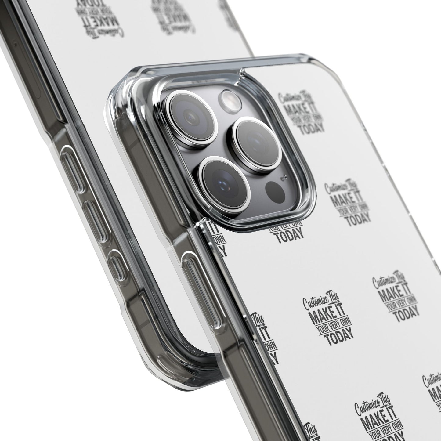 Customizable MagSafe Clear Impact Case for iPhone
