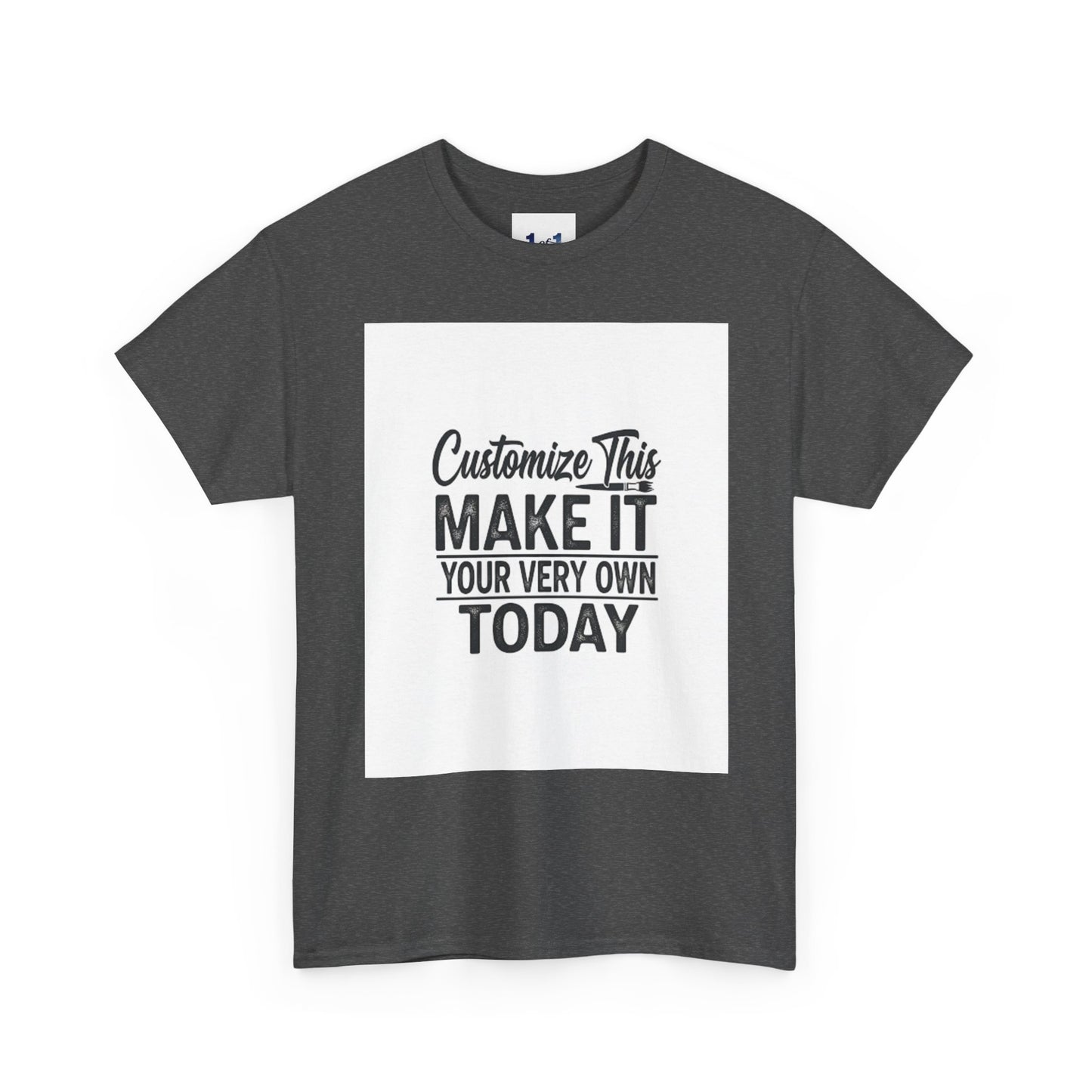 Customized Unisex Heavy Cotton Tee