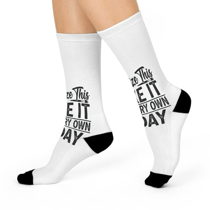 Custom Cushioned Crew Socks