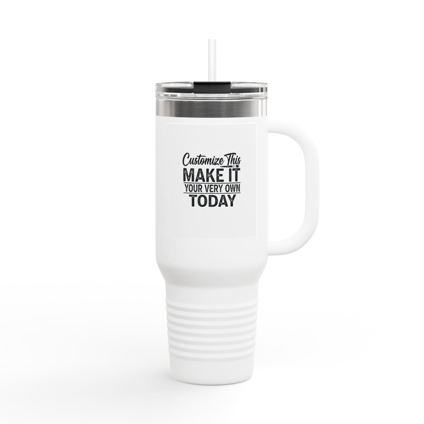 Customized Insulated Travel Mug, 40oz