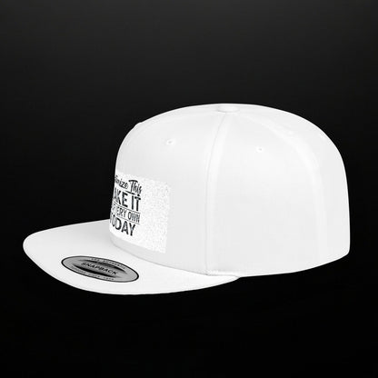 Customized Flat Bill Snapback