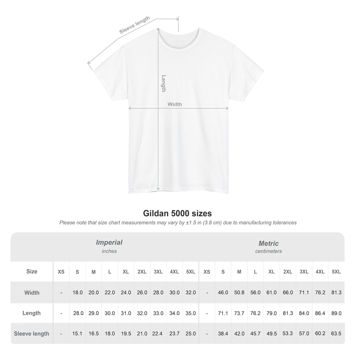 Customized Unisex Heavy Cotton Tee