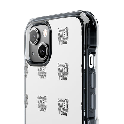 Customizable MagSafe Clear Impact Case for iPhone