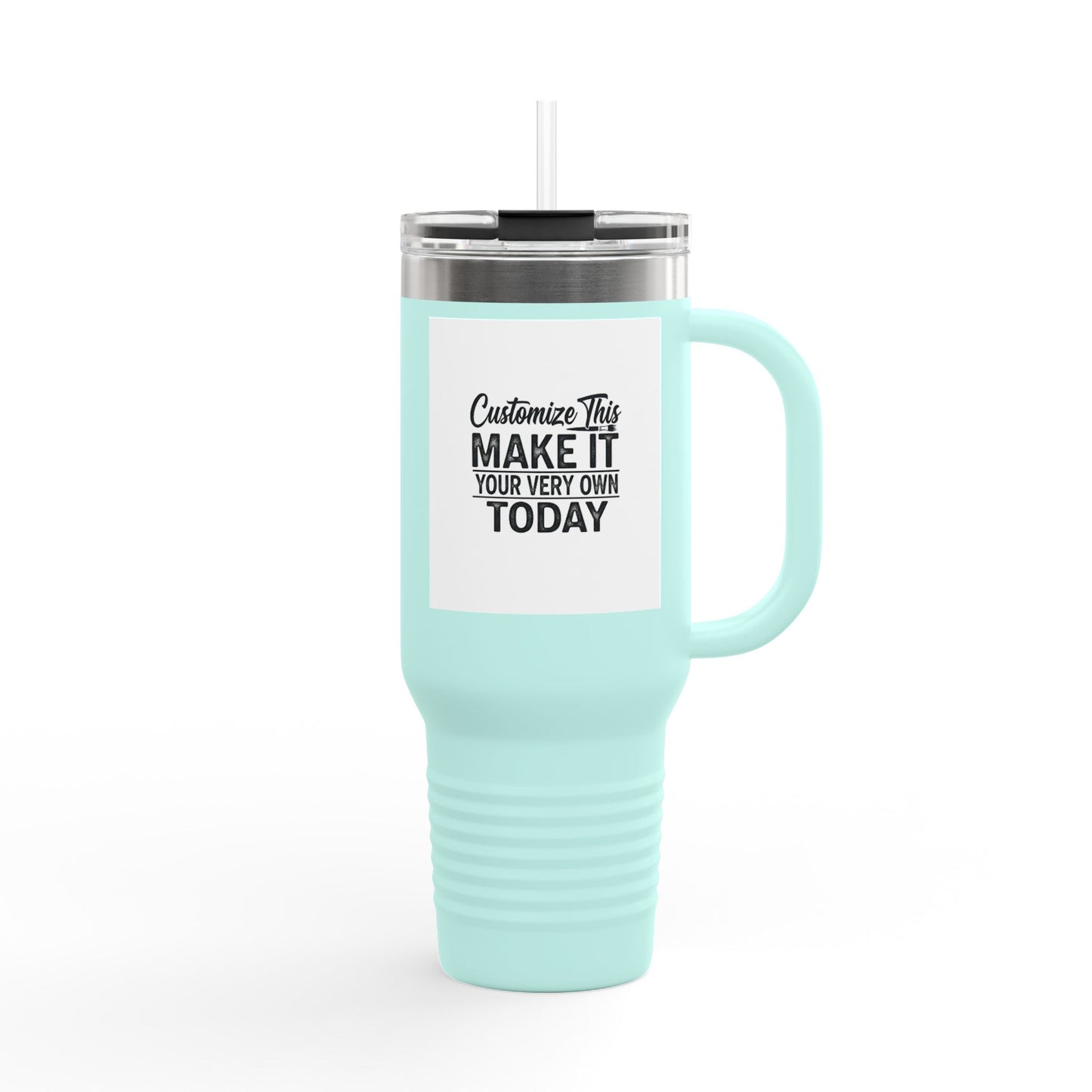 Customized Insulated Travel Mug, 40oz