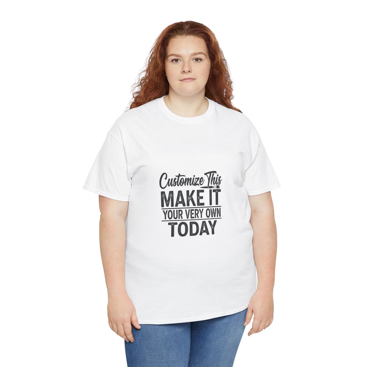 Customized Unisex Heavy Cotton Tee