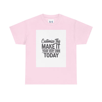 Customized Unisex Heavy Cotton Tee