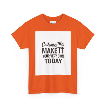 Customized Unisex Heavy Cotton Tee