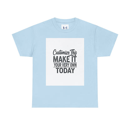 Customized Unisex Heavy Cotton Tee