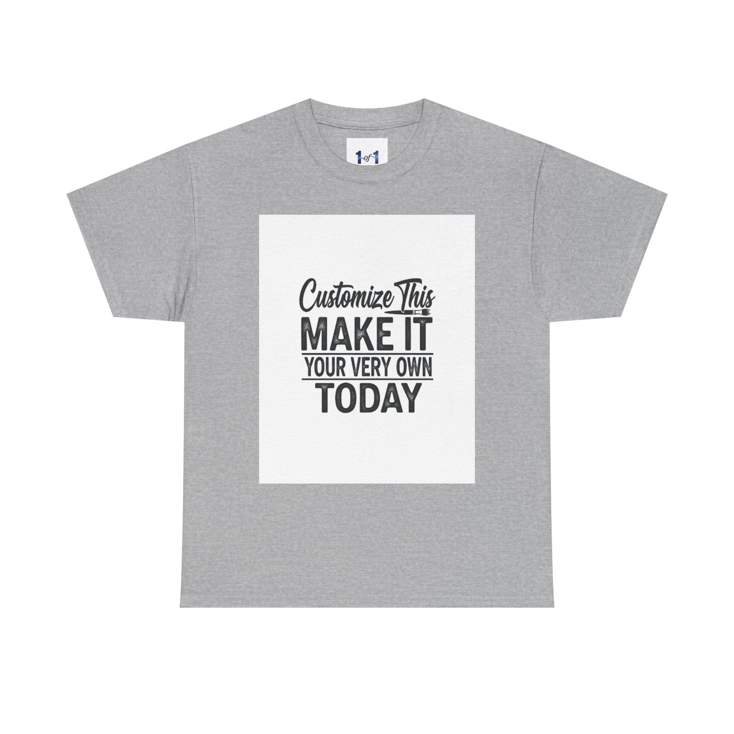 Customized Unisex Heavy Cotton Tee