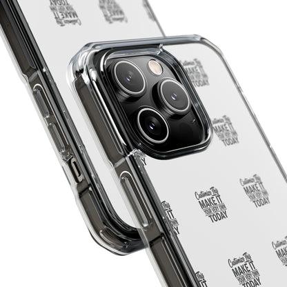 Customizable MagSafe Clear Impact Case for iPhone