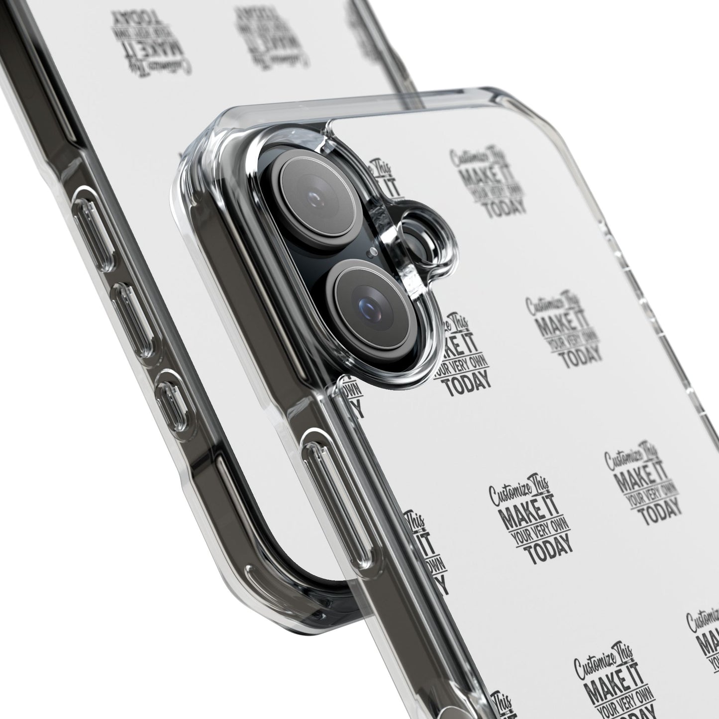 Customizable MagSafe Clear Impact Case for iPhone