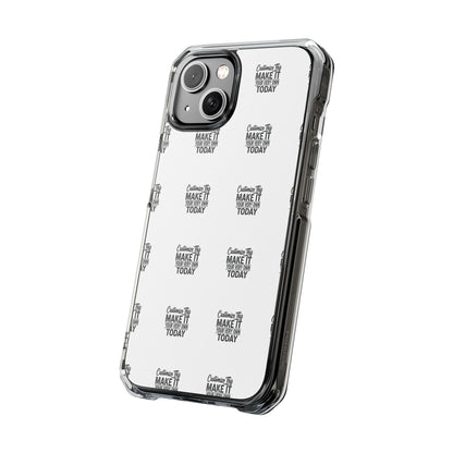 Customizable MagSafe Clear Impact Case for iPhone