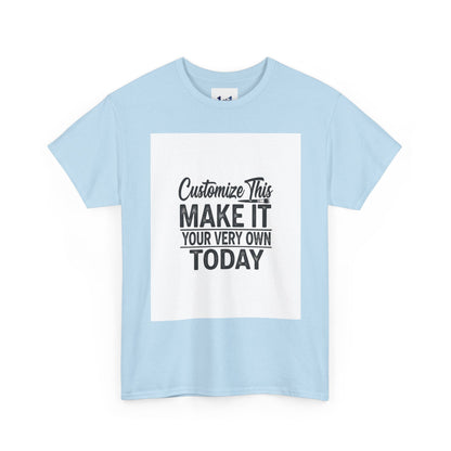 Customized Unisex Heavy Cotton Tee