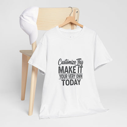 Customized Unisex Heavy Cotton Tee