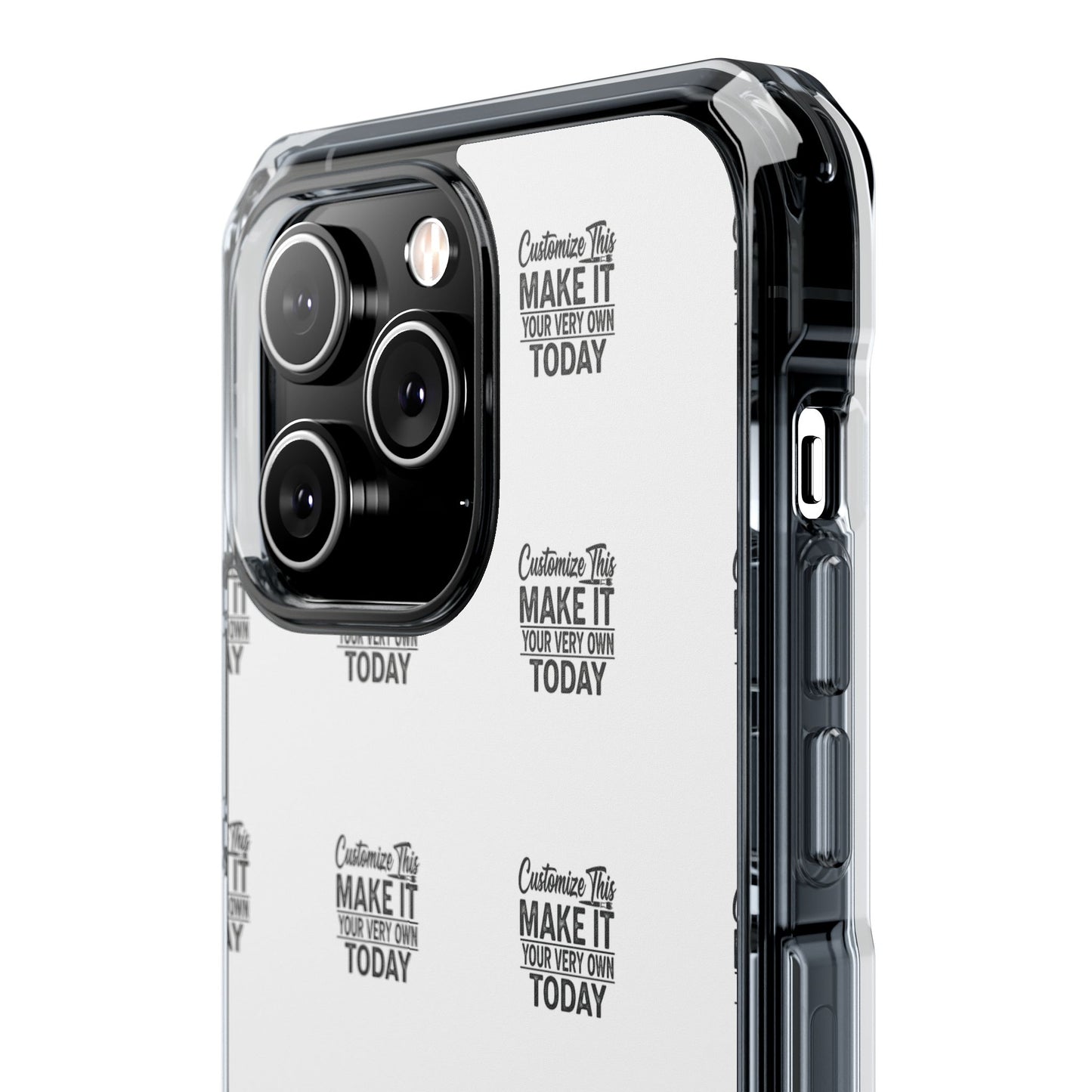 Customizable MagSafe Clear Impact Case for iPhone