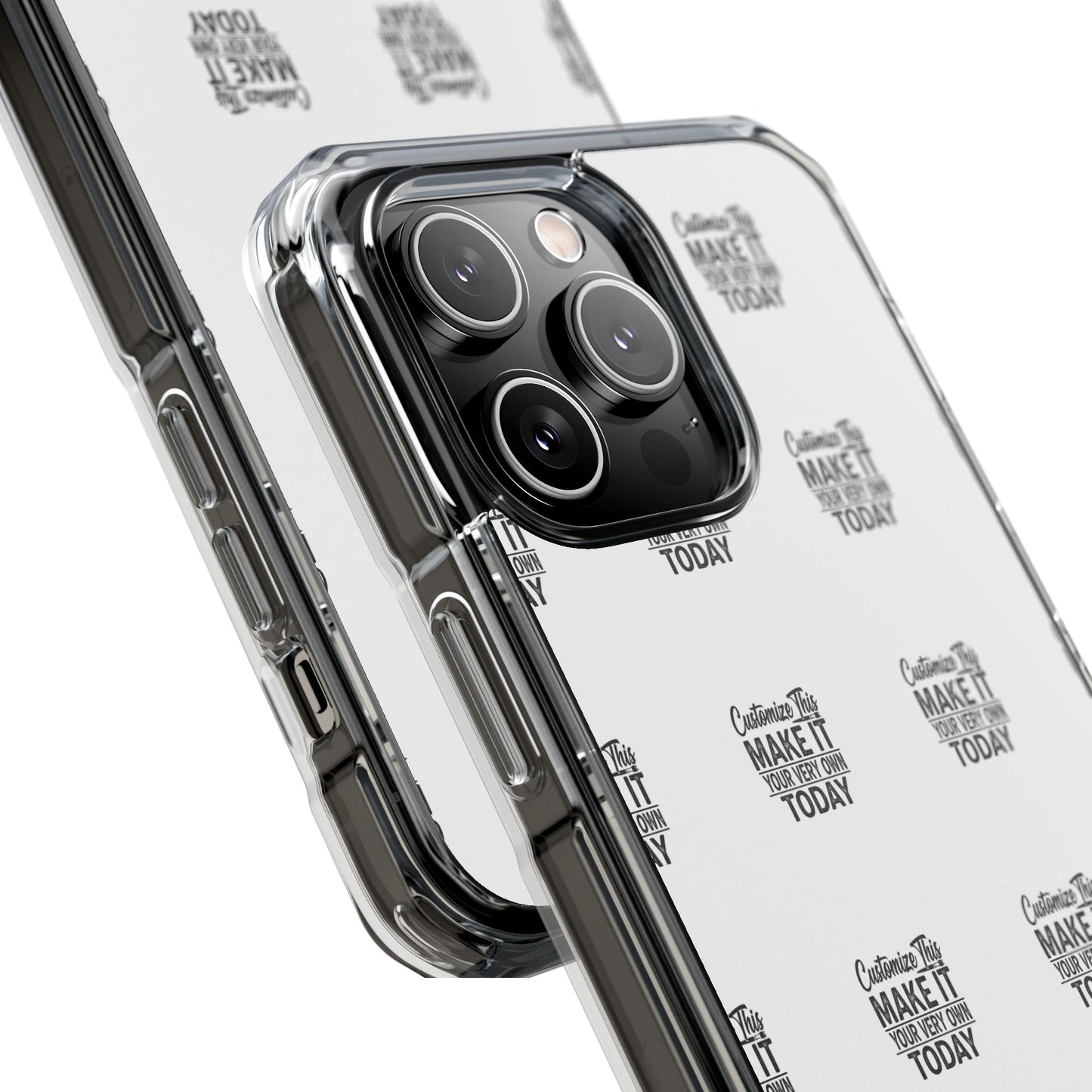 Customizable MagSafe Clear Impact Case for iPhone