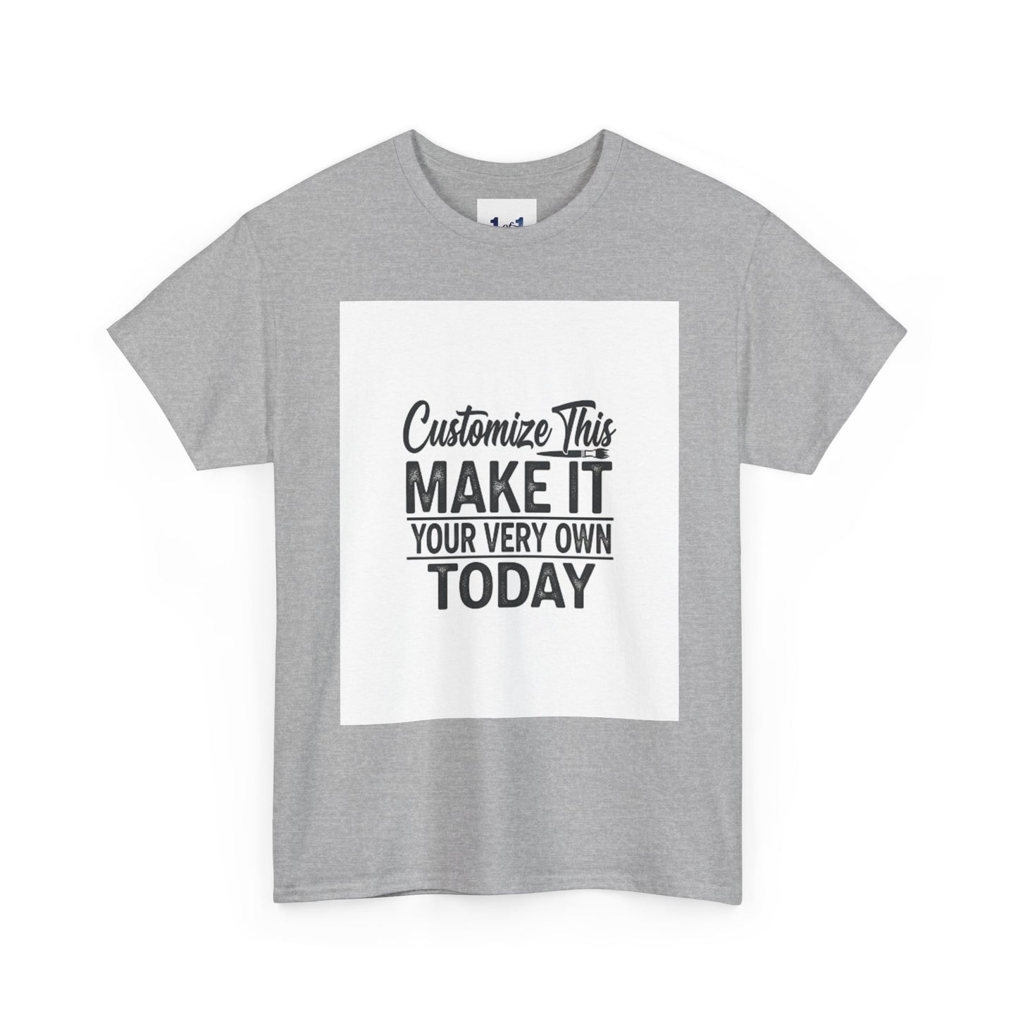 Customized Unisex Heavy Cotton Tee