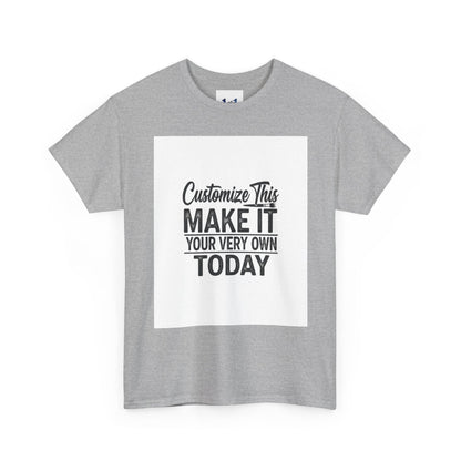 Customized Unisex Heavy Cotton Tee