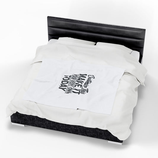Customized Velveteen Plush Blanket