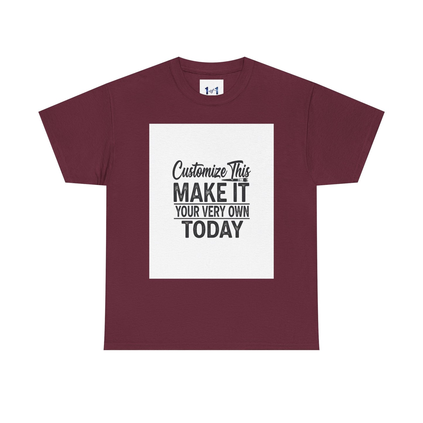 Customized Unisex Heavy Cotton Tee