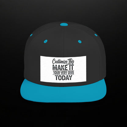 Customized Flat Bill Snapback