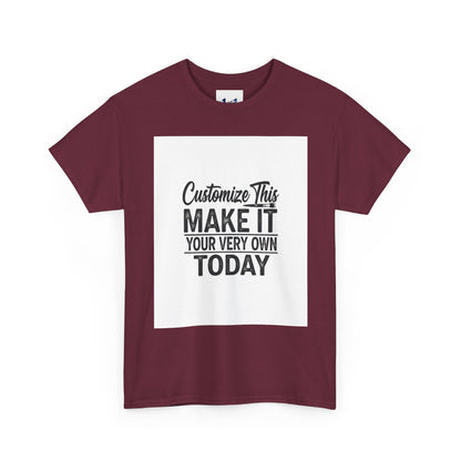 Customized Unisex Heavy Cotton Tee