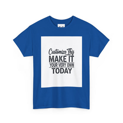 Customized Unisex Heavy Cotton Tee