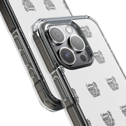 Customizable MagSafe Clear Impact Case for iPhone