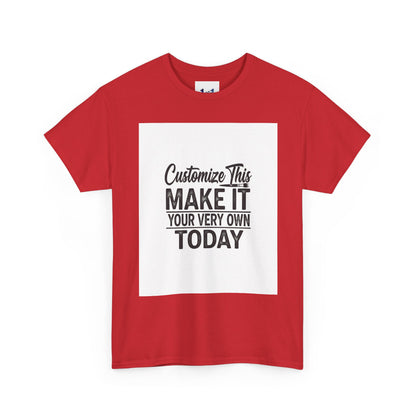 Customized Unisex Heavy Cotton Tee
